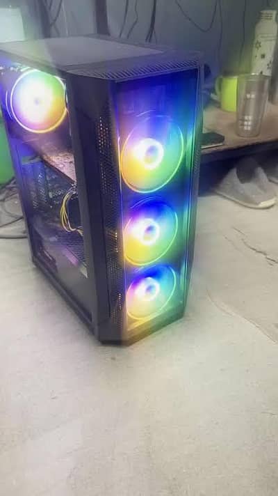 Intel i7 3 generation 8gb ram 2tb storage 128 SSD 1gb graphic card RGB