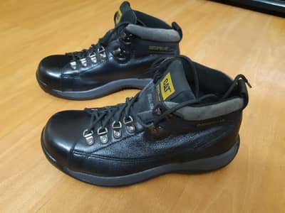 Original Caterpillar Hydraulic Mid Cut Steel Toe Boots / Shoes Men's