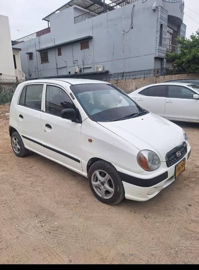 Hyundai Santro 2005 company fitted CNG