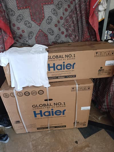 Haier T3 Inverter Plus 1.5 Ton Black/DG BOXPACK