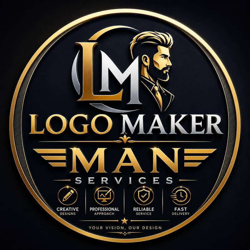 LOGO MAKER MAN SERVICES 0