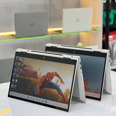 Hp EliteBook TouchScreen + 360 Rotate Core i7 8th Generation 16GB Ram