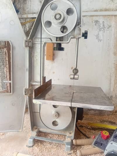 Heavy Duty Wood Cutting Band Saw Machine | Complete Working Condition