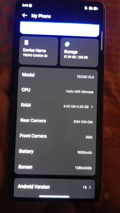 Tecno CAMON 30