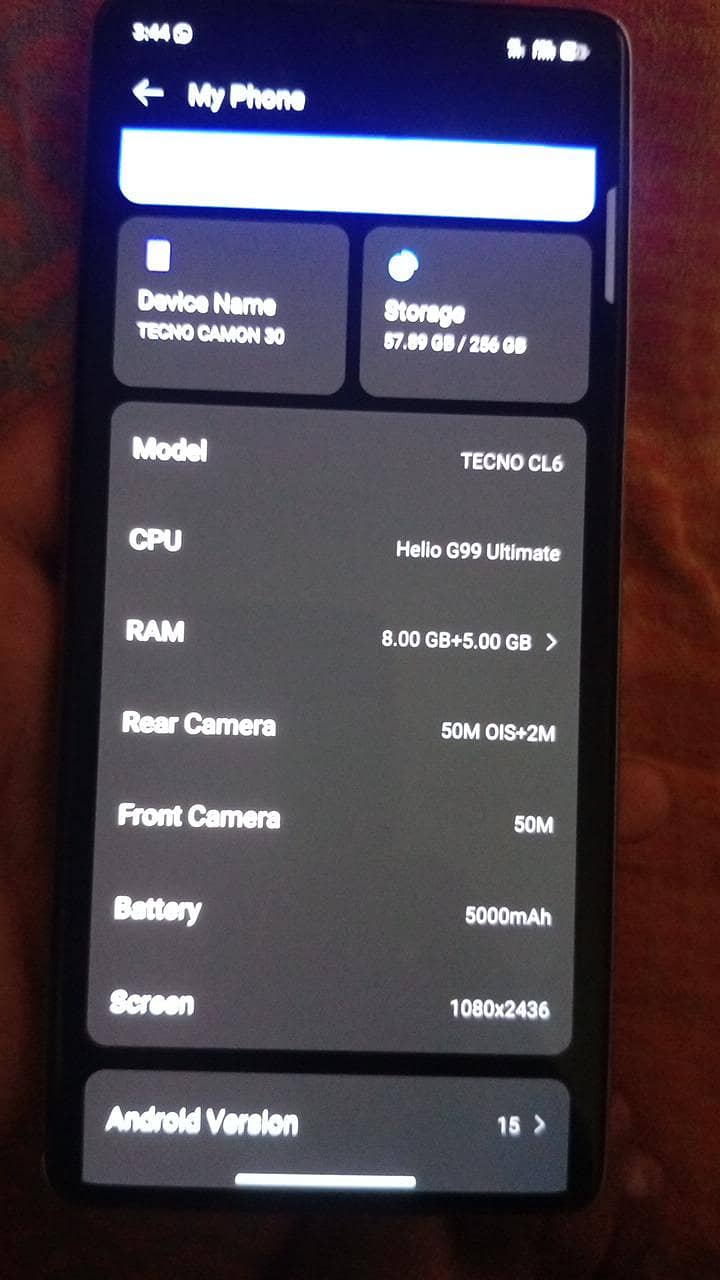 Tecno CAMON 30 0