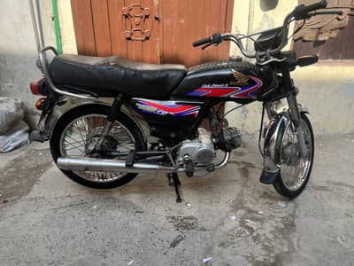 Honda CD70 2017 model total geniune Document clear first owner