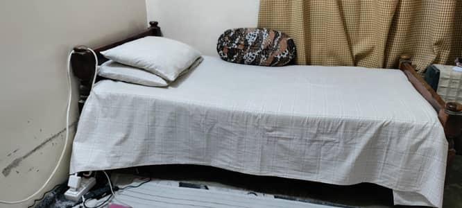  Single Wooden Bed for Sale –