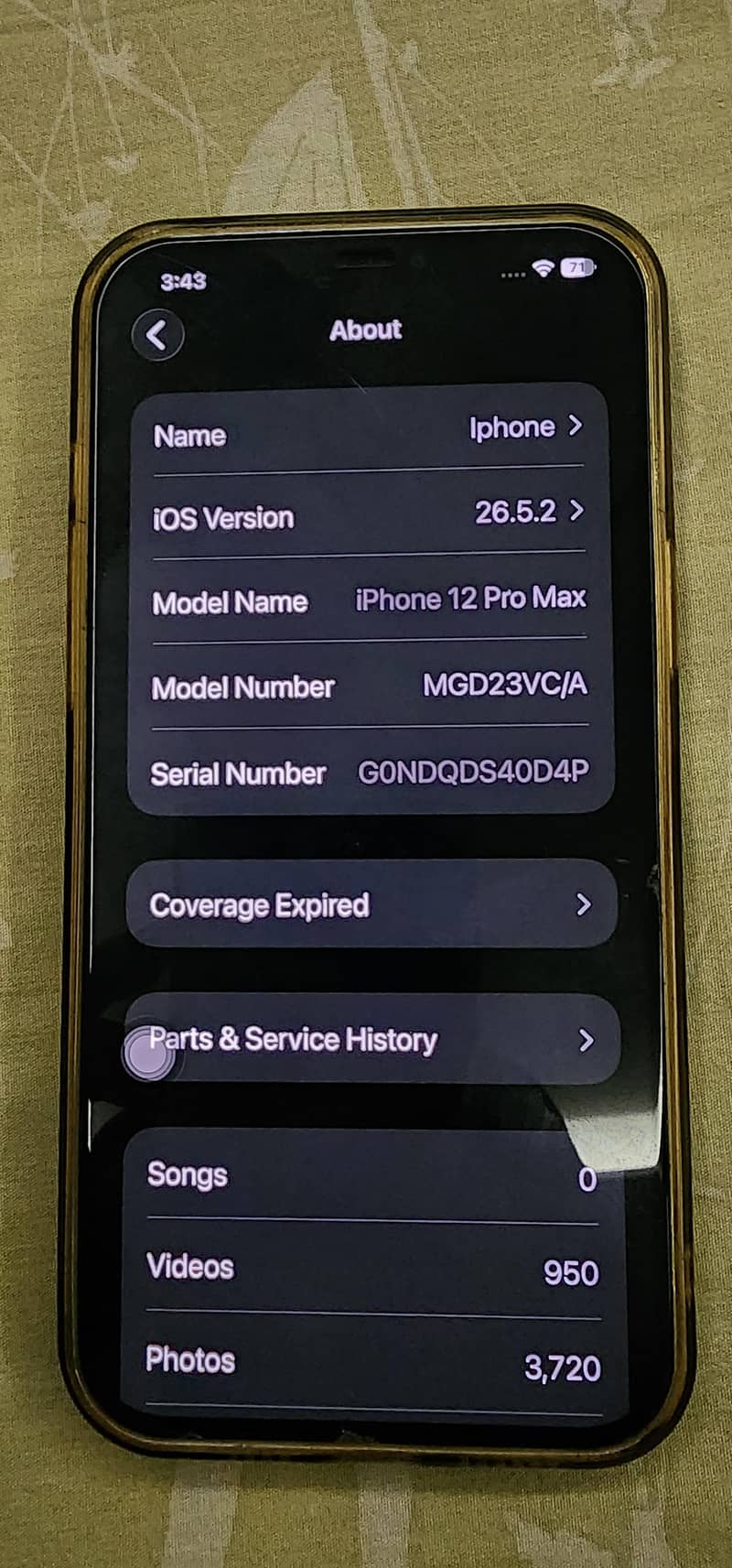 Apple iPhone 12 Pro Max PTA Approved 4