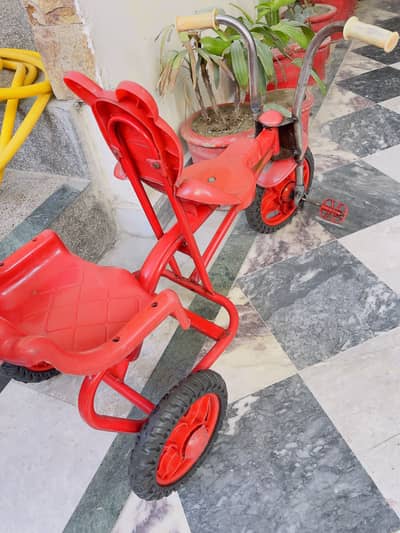 Bicyle two seater for under 4 years kids