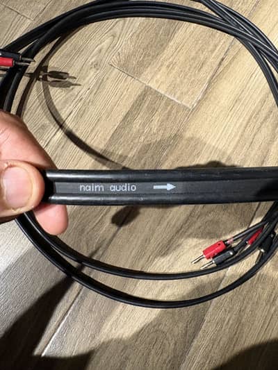 Naim Audio NACA5 speaker cable Luxman SQ505x