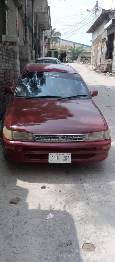 Toyota Corolla XE 1996 Exchange possible with automatic car