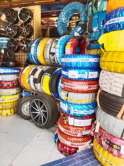 All Car Tyres & All Sizes Available in Karachi