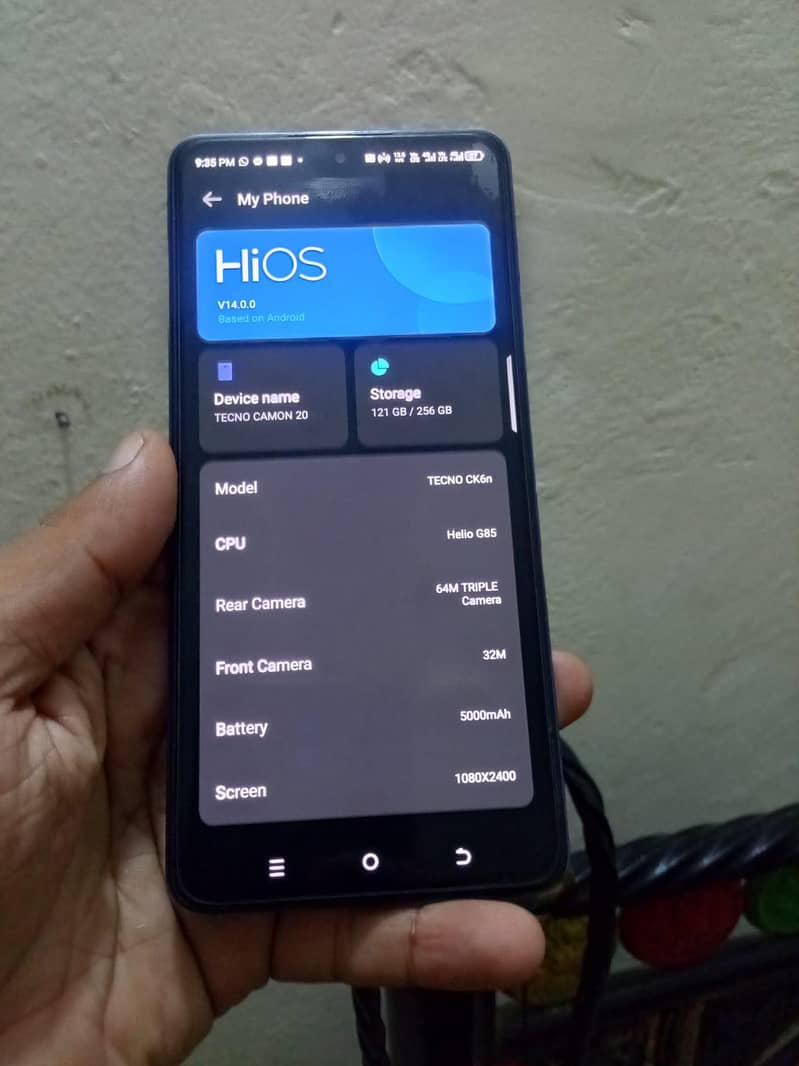 Tecno CAMON 20 6