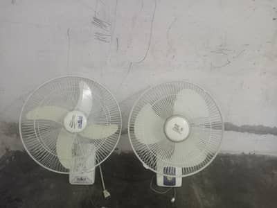 2 bracket fans for sale