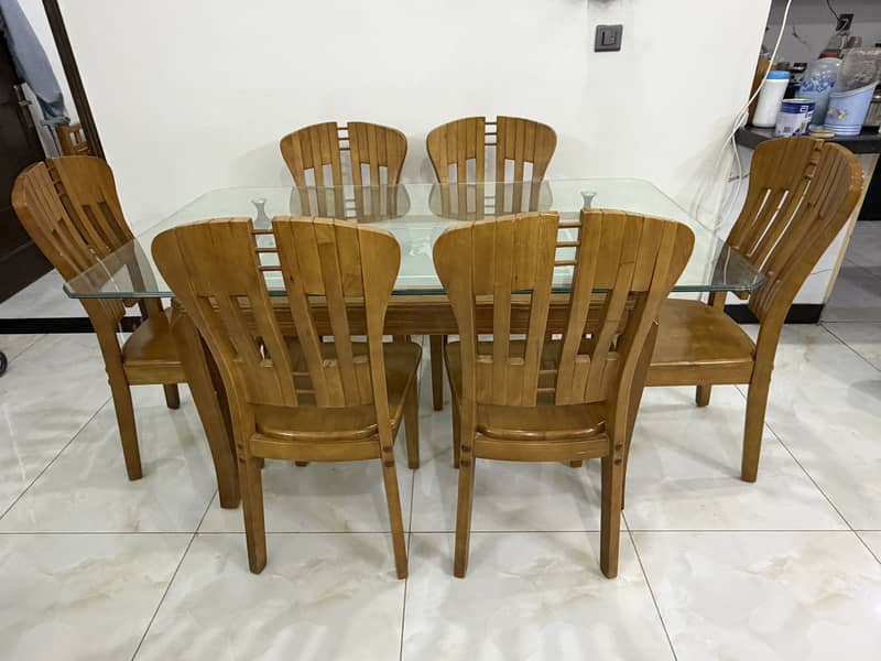 Dining table - 6 seater 2