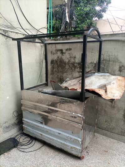 fries counter steel body