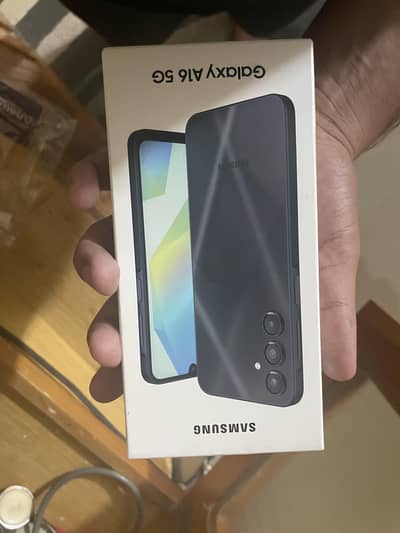 Samsung Mobile A16 (box packed-sealed)
