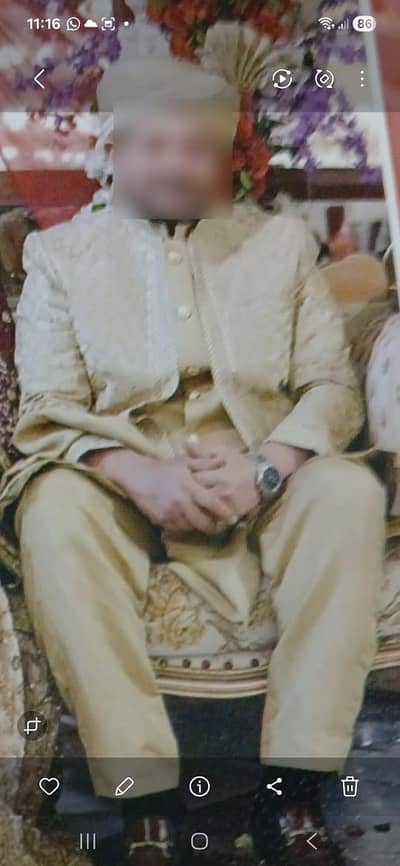 Sherwani Suit with Turban