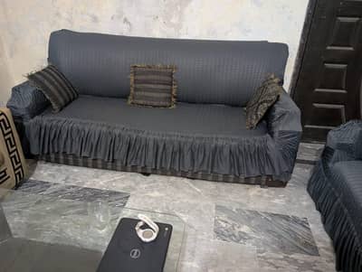 Two sofa set for sale.