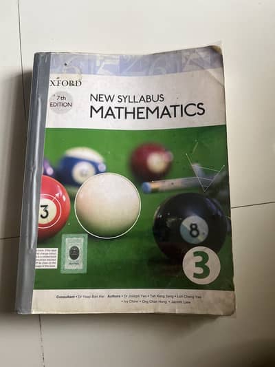 Oxford New syllabus Mathematics D3