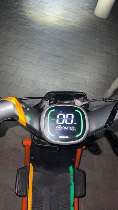 80 km in one charge