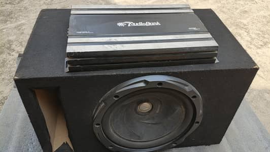 Kenwood Woofer and Amplifier