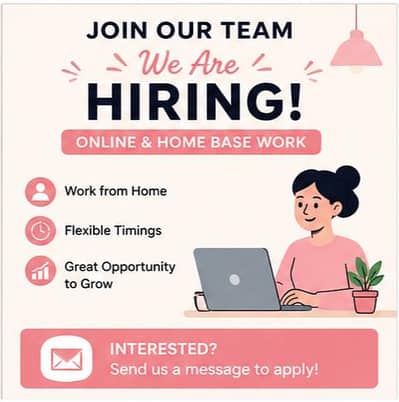 Part Time work available for Male and Female Staff
