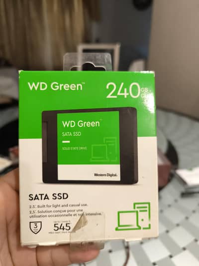 Western Digital 240gb SSD sata