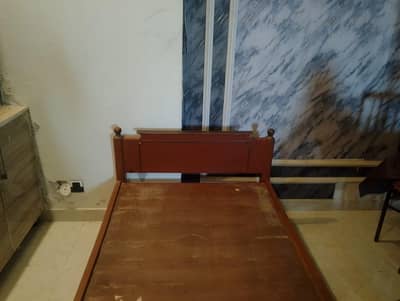 Dining Table with 8 Steel Chairs Included 1 single Bed