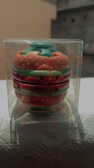 burger fidget ball available