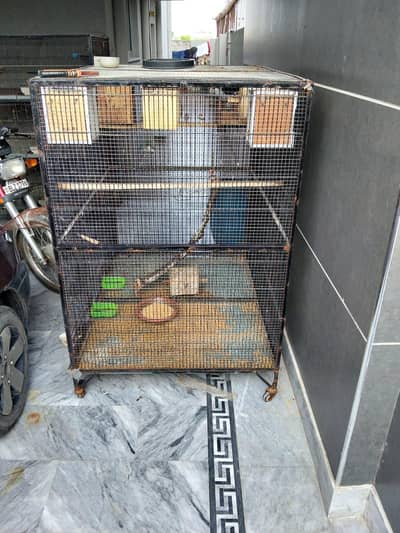 cage for hens or parrot etc. . . . .