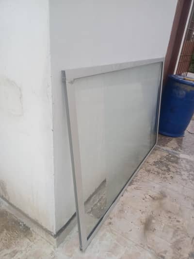Aluminium frame with glass for sale