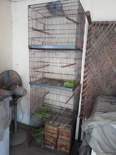 1.5 by 2 4 portion folding cage