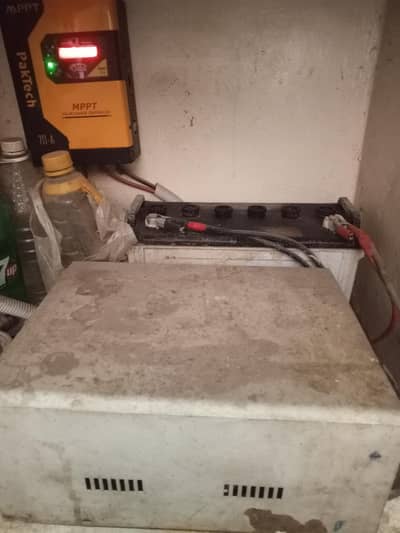Solar UPS Combo – UPS + MPPT Charge Controller + Battery