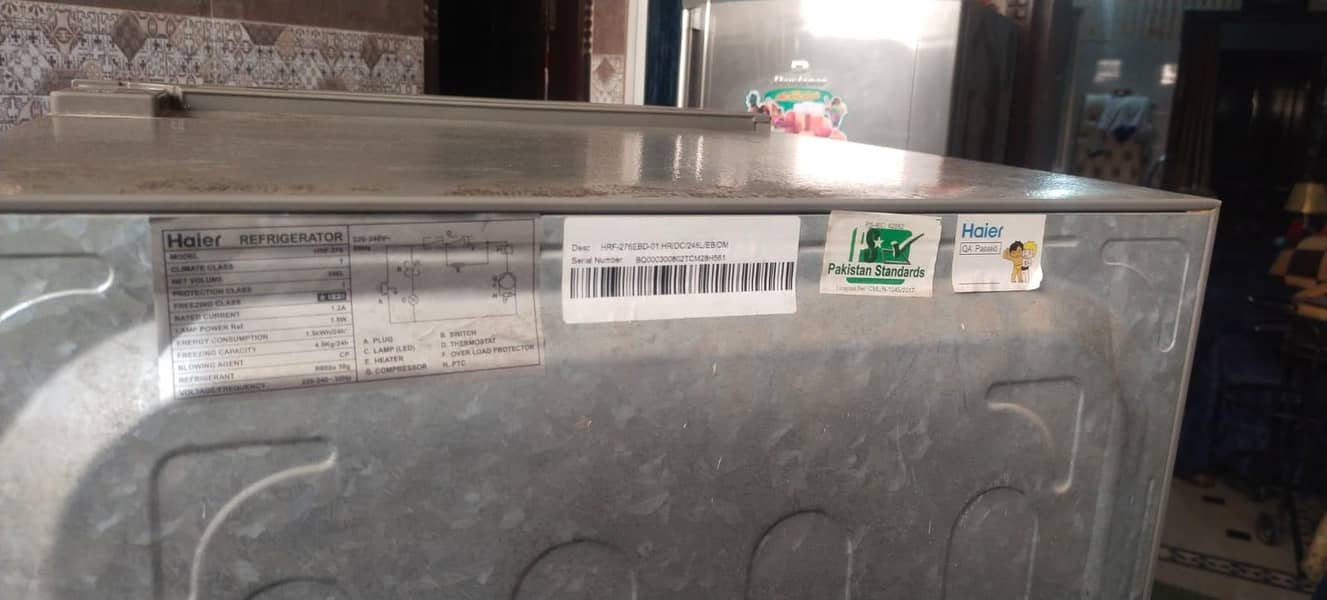 Haier fridge 4