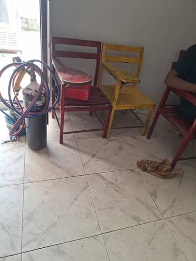Iron chairs for sale