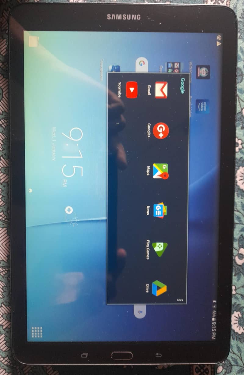 samsung tablet E 5