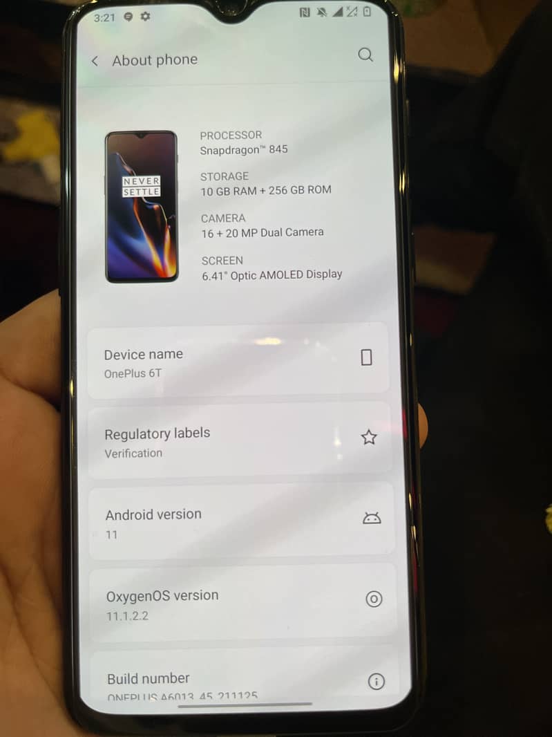 One Plus 6T 2