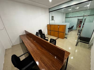 900 Sq Ft Fully Furnished Call Center & Software House Space Office For Rent