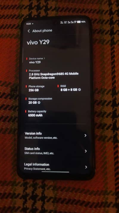 Vivo Y29