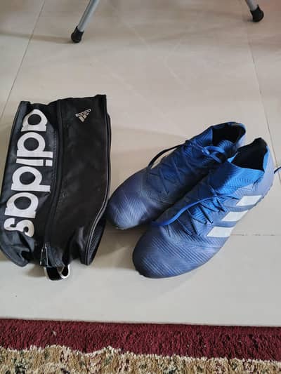Original Adidas Nemeziz 18.1 FG Pro Boots (With Shoe Bag)