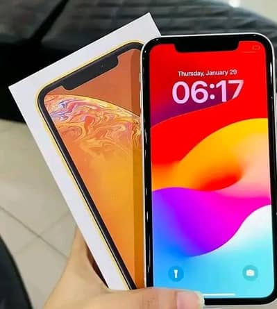 Apple iPhone XR ram 256 GB PTA approved for sale condition 10 by 10 by