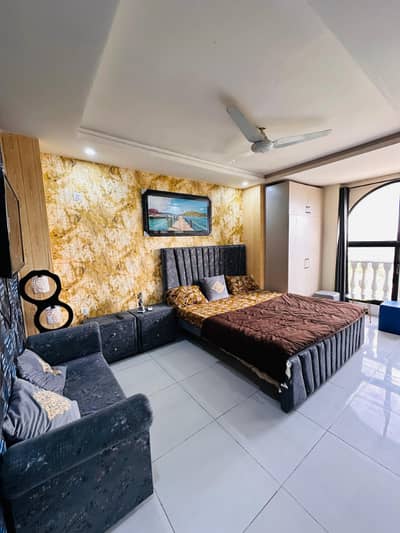 Studio furnished per day weekly short stay for rent