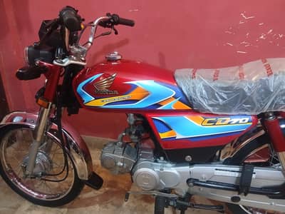 HONDA CD-70 2026 MODEL JUST LIKE BRAND NEW