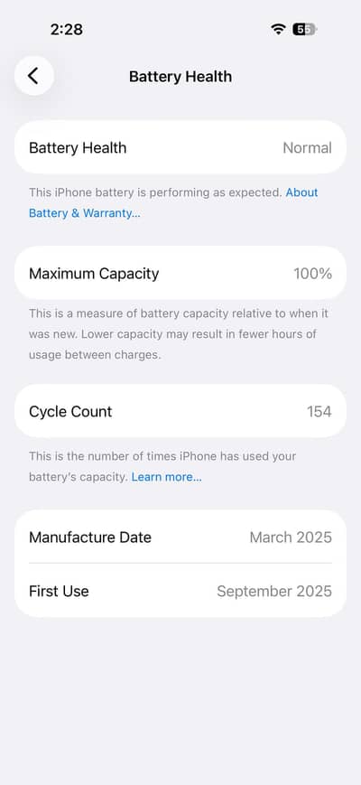 Apple iPhone 16 Pro LLA 128GB under Apple warrenty