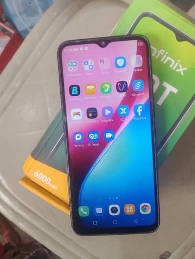 Infinix Hot 10i 4gb 128gb all ok mobile or box pta official