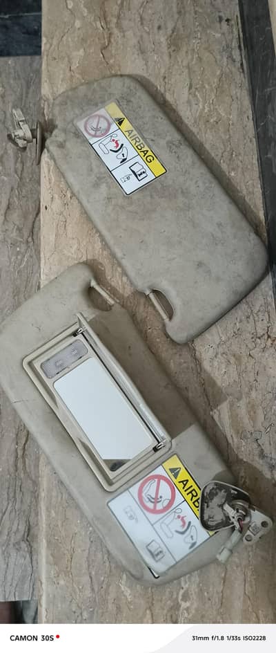 Toyota Corolla 1996 Indus Sun Visor – Original