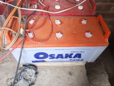 2 battery for sale 23plates 150ah Osaka and Alaska