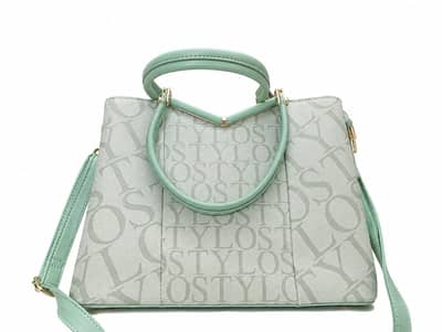 Stylo Women's Handbag -Mint Green Shoulder and Hand Carry Bag