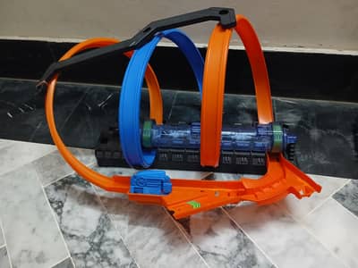 hot wheels corkscrew crash mattel